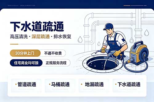 鸡西下水道疏通